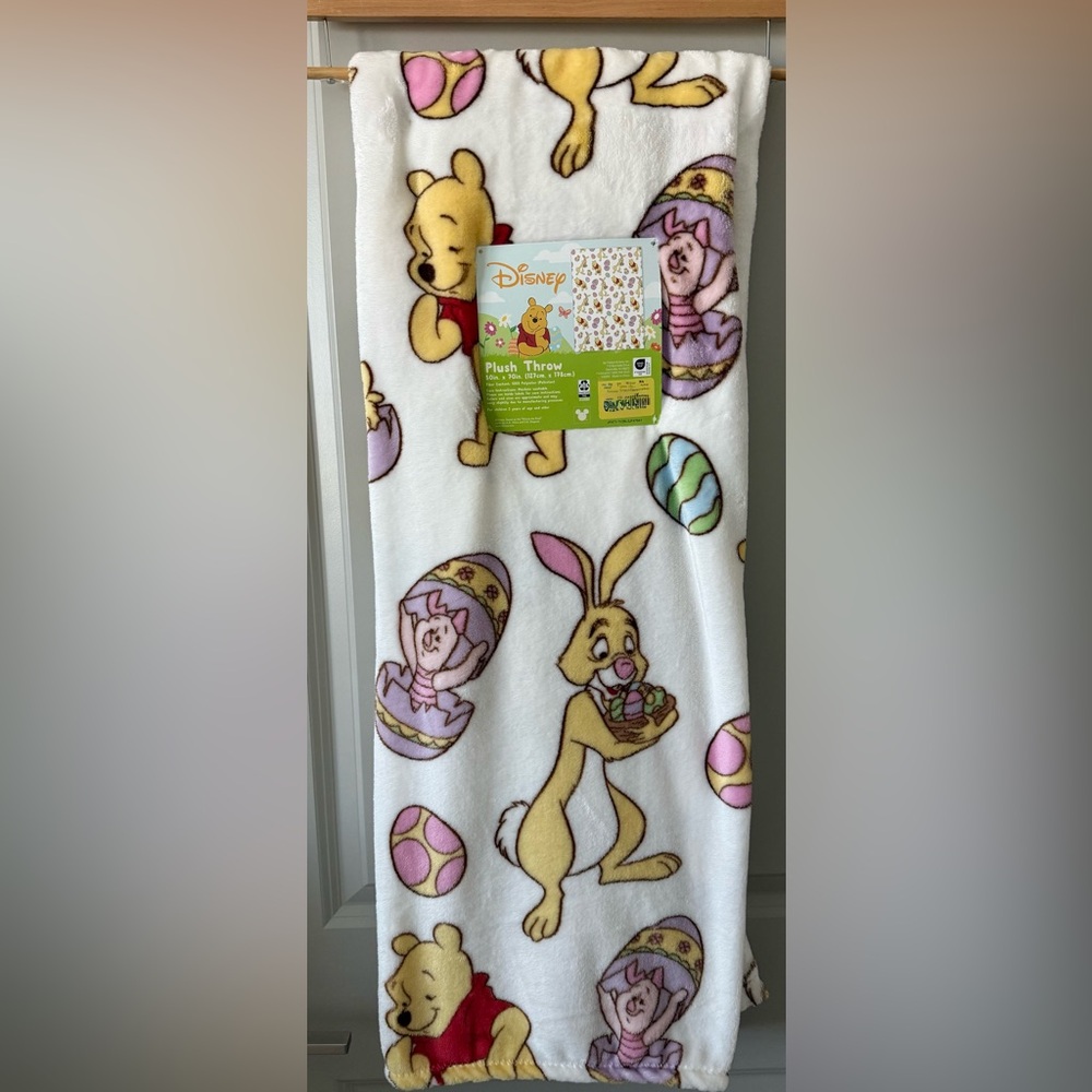 Winnie The Pooh Easter Blanket🩵